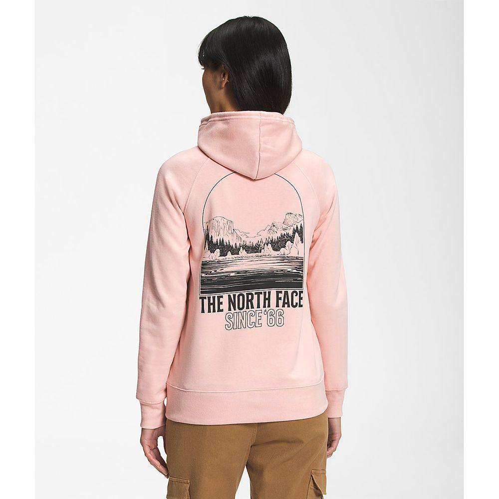 The North Face Mountain Peace Γυναικεια Φούτερ Hoodie - Ροζ (OQVM31674)